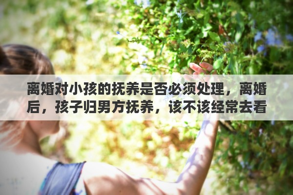 离婚对小孩的抚养是否必须处理，离婚后，孩子归男方抚养，该不该经常去看孩子