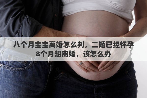 八个月宝宝离婚怎么判，二婚已经怀孕8个月想离婚，该怎么办
