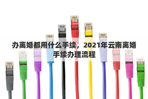 办离婚都用什么手续，2021年云南离婚手续办理流程