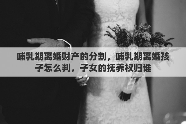 哺乳期离婚财产的分割，哺乳期离婚孩子怎么判，子女的抚养权归谁