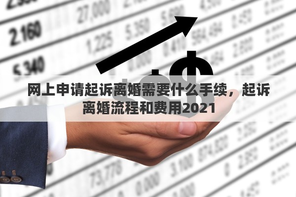网上申请起诉离婚需要什么手续，起诉离婚流程和费用2021