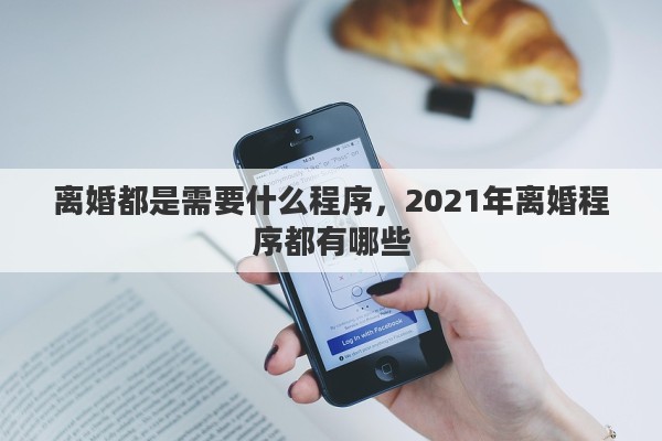 离婚都是需要什么程序，2021年离婚程序都有哪些