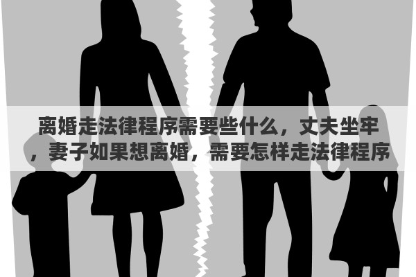 离婚走法律程序需要些什么，丈夫坐牢，妻子如果想离婚，需要怎样走法律程序