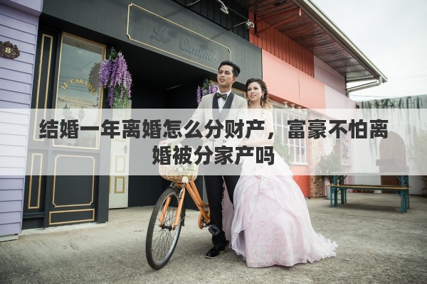 结婚一年离婚怎么分财产，富豪不怕离婚被分家产吗