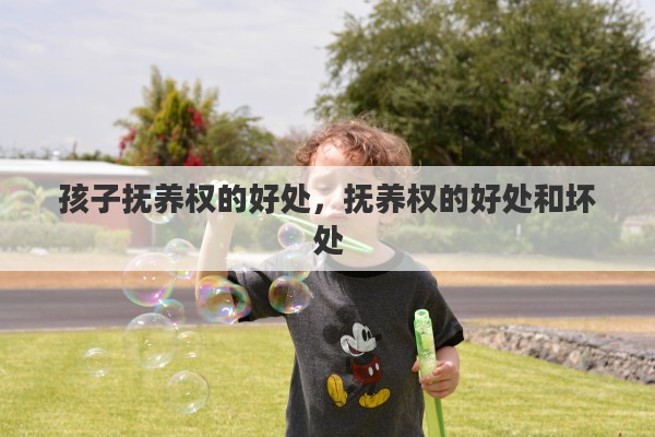 孩子抚养权的好处，抚养权的好处和坏处