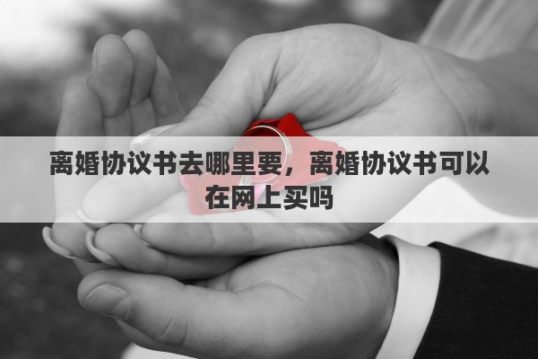 离婚协议书去哪里要，离婚协议书可以在网上买吗