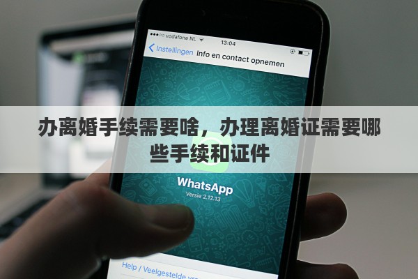 办离婚手续需要啥，办理离婚证需要哪些手续和证件