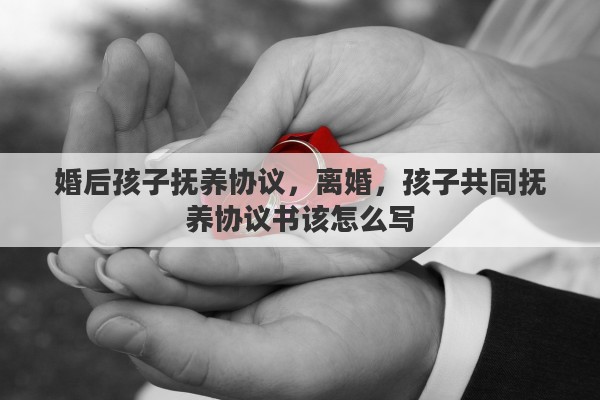 婚后孩子抚养协议，离婚，孩子共同抚养协议书该怎么写