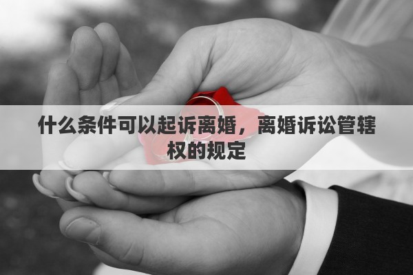 什么条件可以起诉离婚，离婚诉讼管辖权的规定