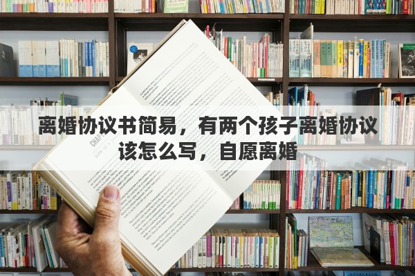 离婚协议书简易，有两个孩子离婚协议该怎么写，自愿离婚