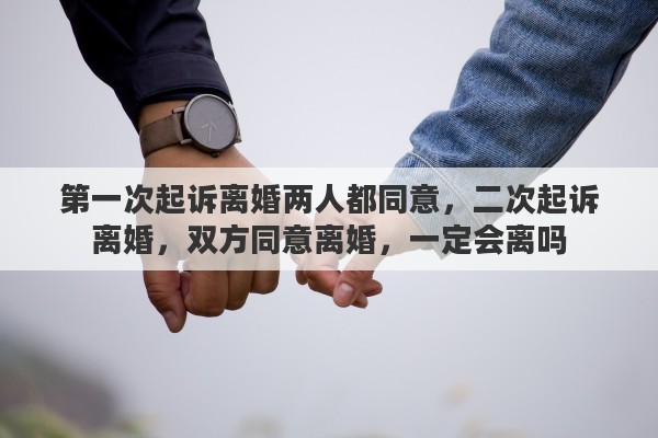 第一次起诉离婚两人都同意，二次起诉离婚，双方同意离婚，一定会离吗