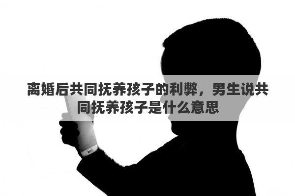离婚后共同抚养孩子的利弊，男生说共同抚养孩子是什么意思