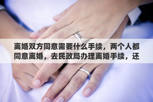 离婚双方同意需要什么手续，两个人都同意离婚，去民政局办理离婚手续，还需要经过法庭吗