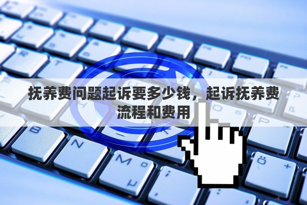 抚养费问题起诉要多少钱，起诉抚养费流程和费用