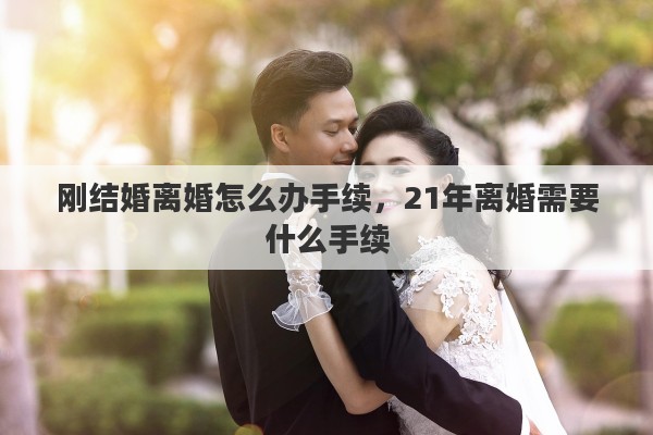 刚结婚离婚怎么办手续，21年离婚需要什么手续