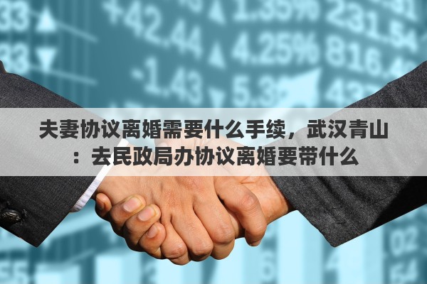 夫妻协议离婚需要什么手续，武汉青山：去民政局办协议离婚要带什么