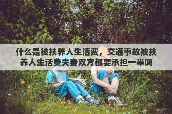 什么是被扶养人生活费，交通事故被扶养人生活费夫妻双方都要承担一半吗