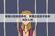 离婚以后的抚养权，离婚之后孩子抚养权怎么判