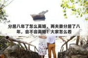 分居八年了怎么离婚，两夫妻分居了八年，会不会离婚？大家怎么看