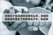 非婚生子女抚养权归属怎么判，未婚同居或婚外情生下的非婚生子女，其抚养权如何认定