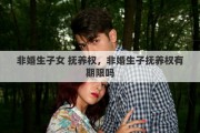 非婚生子女 抚养权，非婚生子抚养权有期限吗