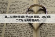 第二次起诉离婚财产怎么分配，2021第二次起诉离婚能离吗