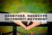 非法同居子女抚养，非法同居又分手所生的子女如何安户？婚生子女如何落户