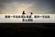 婚姻一方出轨怎么离婚，婚内一方出轨怎么离婚