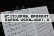 第二次怎么起诉离婚，老婆起诉离婚了，是公告离婚，现在是第二次起诉了，男方该怎么应诉呢