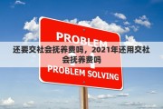 还要交社会抚养费吗，2021年还用交社会抚养费吗