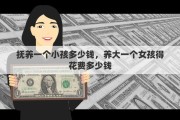 抚养一个小孩多少钱，养大一个女孩得花费多少钱