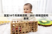 宝宝10个月离婚流程，2021离婚流程和费用