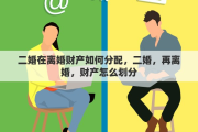 二婚在离婚财产如何分配，二婚，再离婚，财产怎么划分