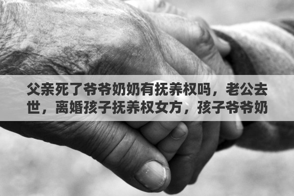 父亲死了爷爷奶奶有抚养权吗，老公去世，离婚孩子抚养权女方，孩子爷爷奶奶有义务抚养吗