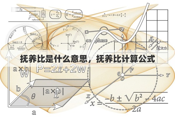抚养比是什么意思，抚养比计算公式