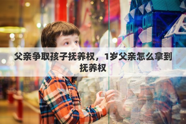 父亲争取孩子抚养权，1岁父亲怎么拿到抚养权