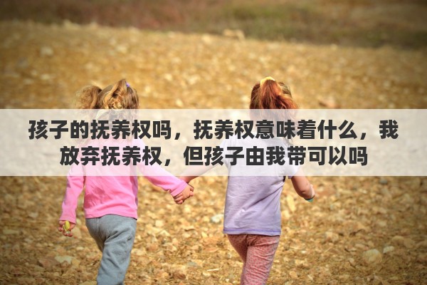 孩子的抚养权吗，抚养权意味着什么，我放弃抚养权，但孩子由我带可以吗