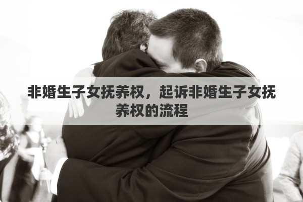 非婚生子女抚养权，起诉非婚生子女抚养权的流程