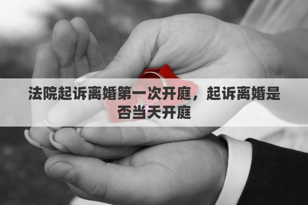 法院起诉离婚第一次开庭，起诉离婚是否当天开庭
