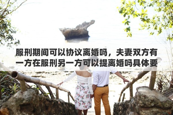 服刑期间可以协议离婚吗，夫妻双方有一方在服刑另一方可以提离婚吗具体要怎么做