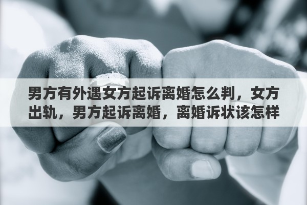 男方有外遇女方起诉离婚怎么判，女方出轨，男方起诉离婚，离婚诉状该怎样写