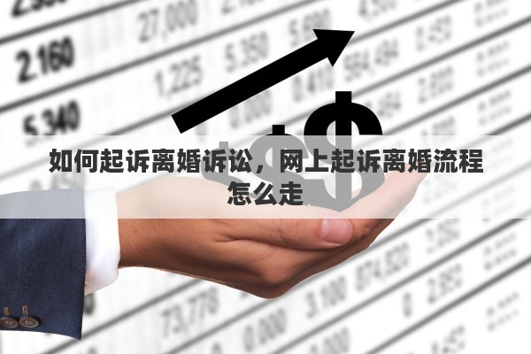 如何起诉离婚诉讼，网上起诉离婚流程怎么走