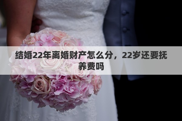 结婚22年离婚财产怎么分，22岁还要抚养费吗