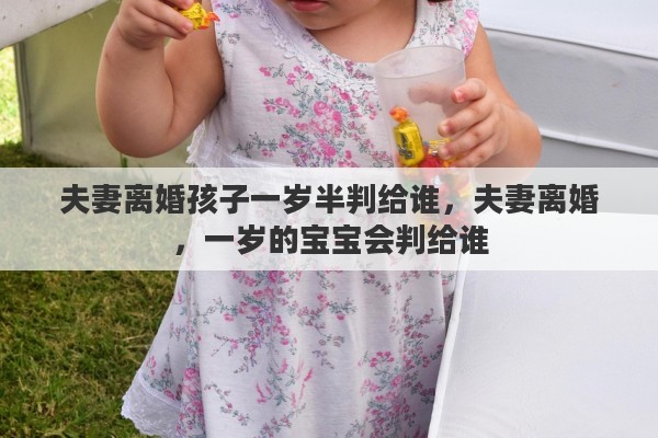 夫妻离婚孩子一岁半判给谁，夫妻离婚，一岁的宝宝会判给谁