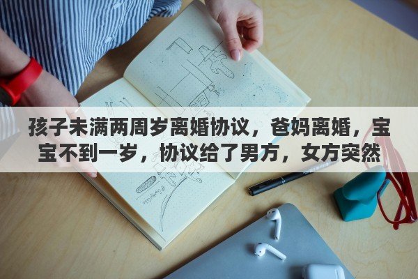 孩子未满两周岁离婚协议，爸妈离婚，宝宝不到一岁，协议给了男方，女方突然不看孩子，是什么意思