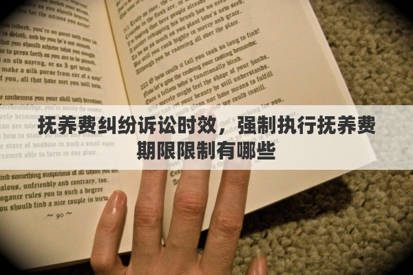 抚养费纠纷诉讼时效，强制执行抚养费期限限制有哪些