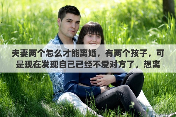 夫妻两个怎么才能离婚，有两个孩子，可是现在发现自己已经不爱对方了，想离婚，又怕伤害孩子，该怎么办