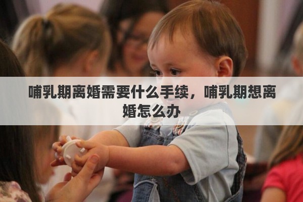 哺乳期离婚需要什么手续，哺乳期想离婚怎么办