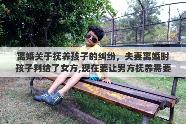 离婚关于抚养孩子的纠纷，夫妻离婚时孩子判给了女方,现在要让男方抚养需要办什么手续吗